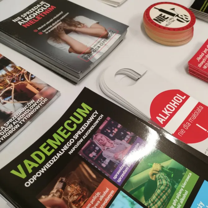Ulotki i materiały profilaktyczne