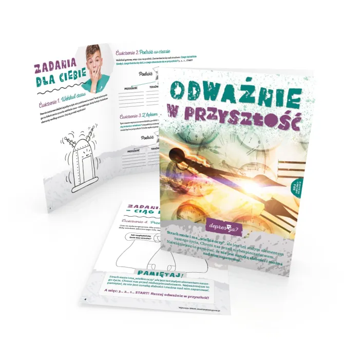Karta pracy dla dzieci (4-6 klasa SP) - Odważnie w przyszłość (materiał poglądowy)
